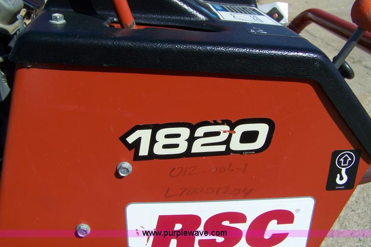 image for item D8543 2007 Ditch Witch 1820H trencher