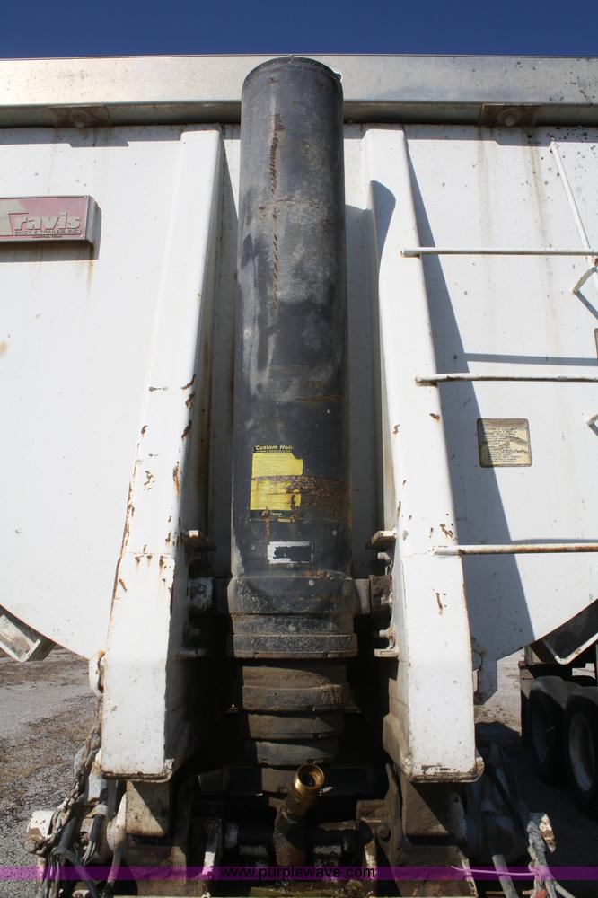 image for item A2483 1998 Travis 26' end dump trailer