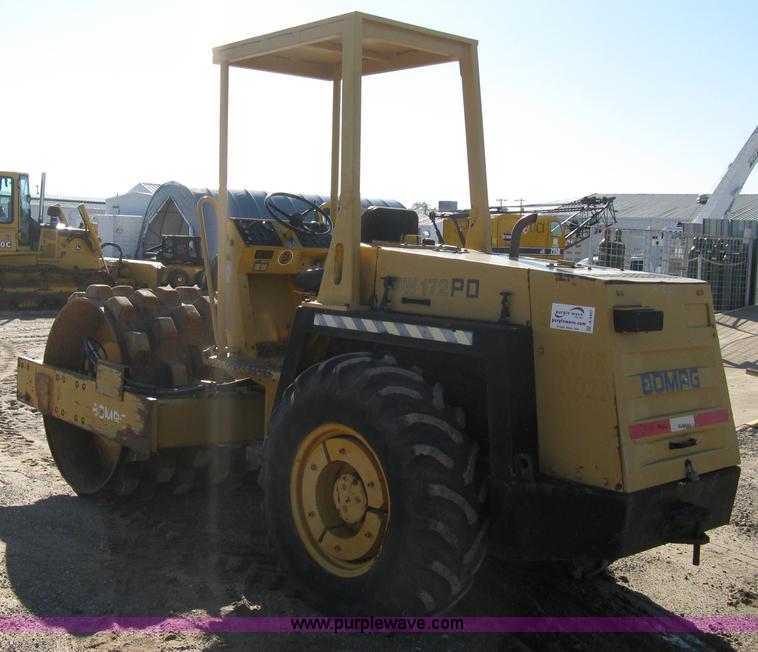 image for item A4467 1985 Bomag BW172PD pad foot roller