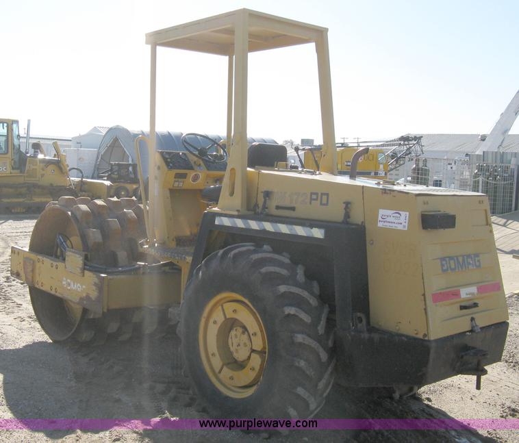 image for item A4467 1985 Bomag BW172PD pad foot roller