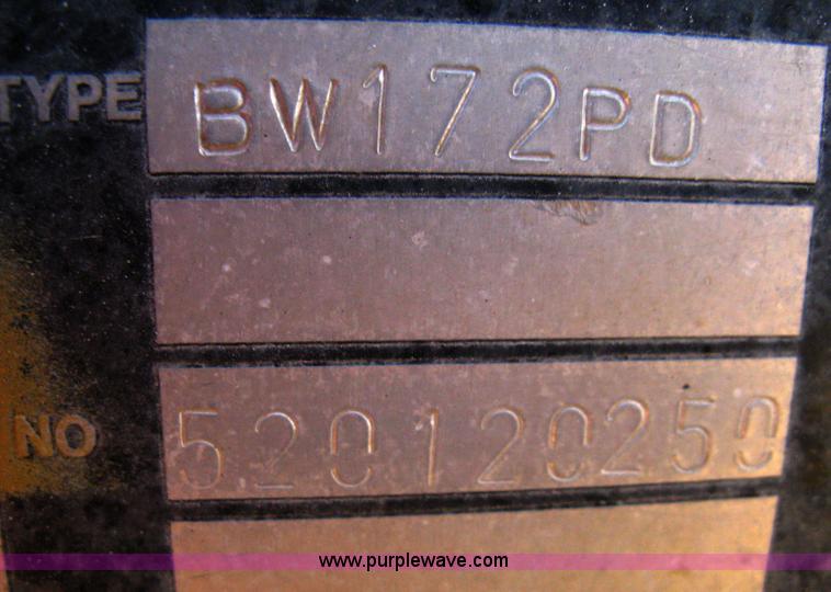 image for item A4467 1985 Bomag BW172PD pad foot roller