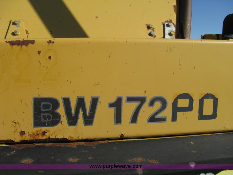 image for item A4467 1985 Bomag BW172PD pad foot roller