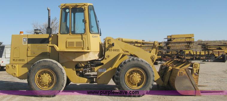 image for item A4468 1985 Caterpillar 926 wheel loader