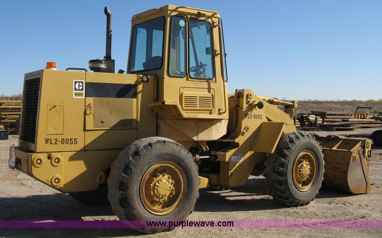 image for item A4468 1985 Caterpillar 926 wheel loader