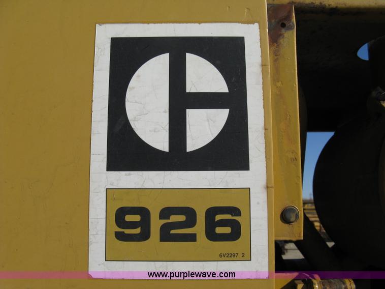 image for item A4468 1985 Caterpillar 926 wheel loader