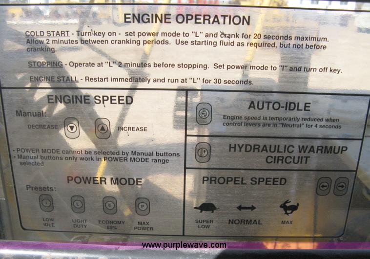 image for item A4469 1995 John Deere 190E excavator
