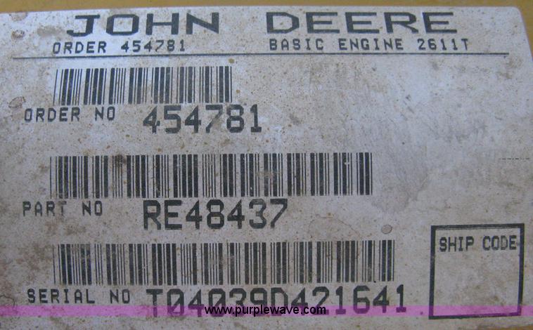 image for item A4469 1995 John Deere 190E excavator