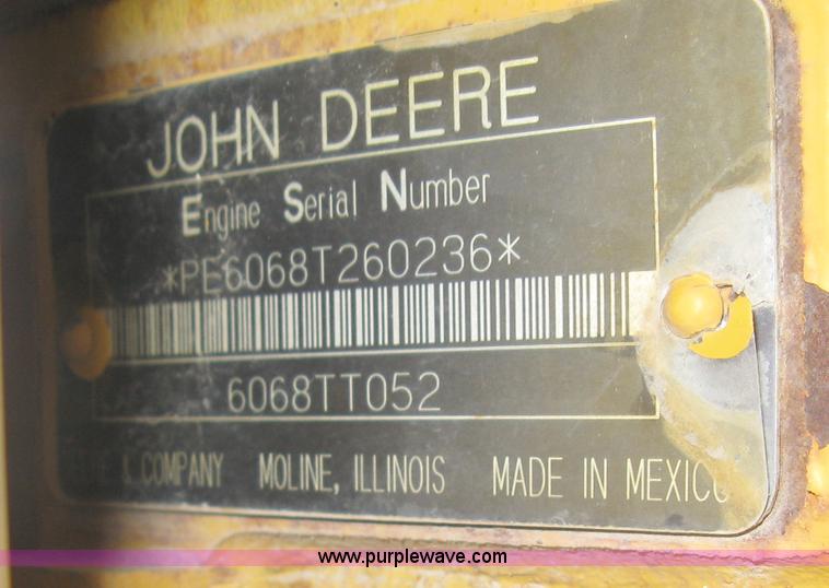 image for item A4470 2004 John Deere 750C LGP II dozer