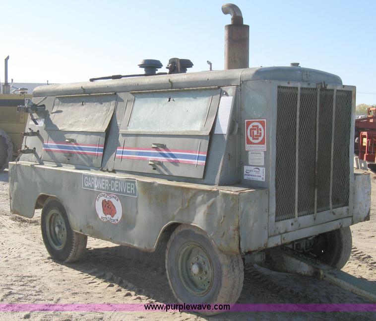 image for item A4474 1964 Gardner Denver SP600DC mobile compressor