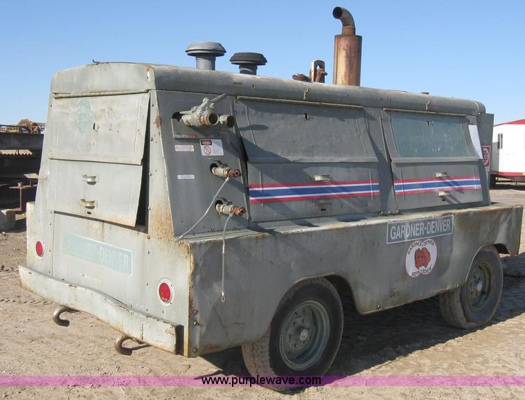 image for item A4474 1964 Gardner Denver SP600DC mobile compressor