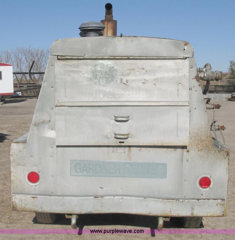 image for item A4474 1964 Gardner Denver SP600DC mobile compressor