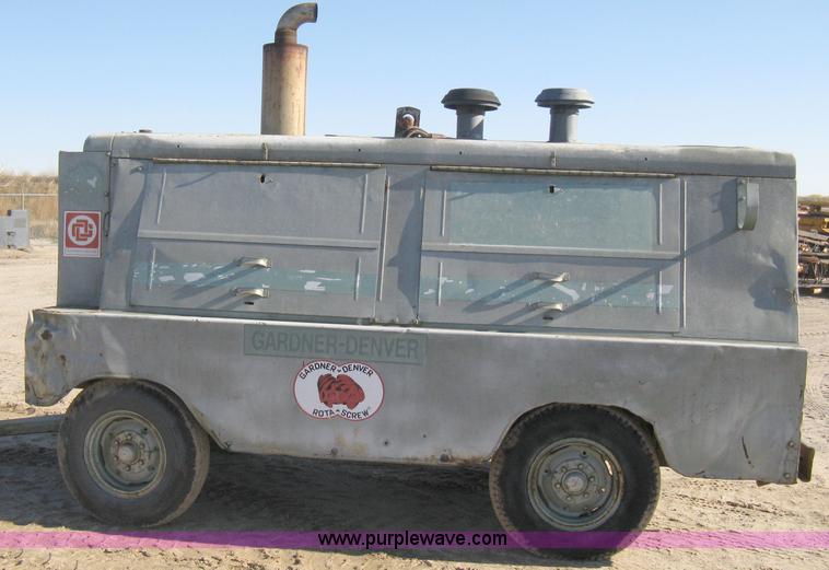 image for item A4474 1964 Gardner Denver SP600DC mobile compressor