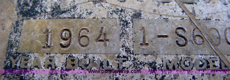 image for item A4474 1964 Gardner Denver SP600DC mobile compressor