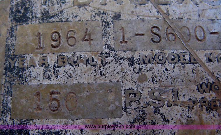 image for item A4474 1964 Gardner Denver SP600DC mobile compressor