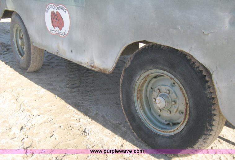 image for item A4474 1964 Gardner Denver SP600DC mobile compressor