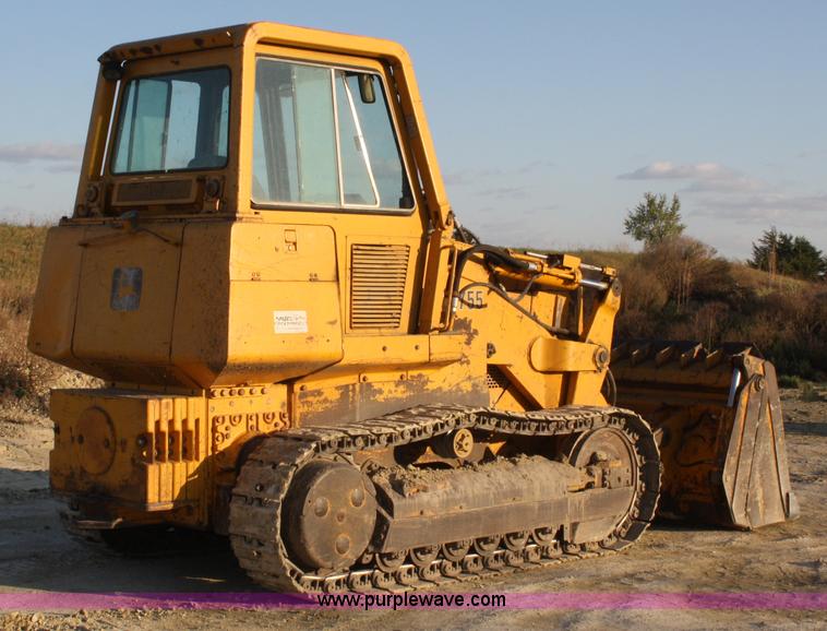 image for item A6512 1978 John Deere 755 track loader