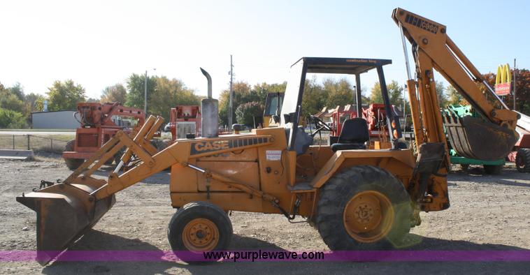 image for item A6537 1977 Case 580C-CK backhoe