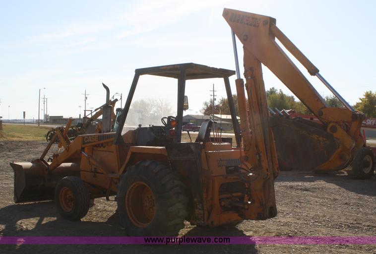 image for item A6537 1977 Case 580C-CK backhoe