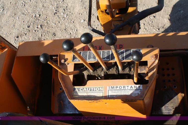 image for item A6537 1977 Case 580C-CK backhoe