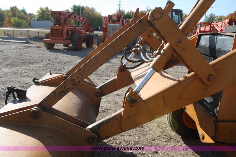 image for item A6537 1977 Case 580C-CK backhoe