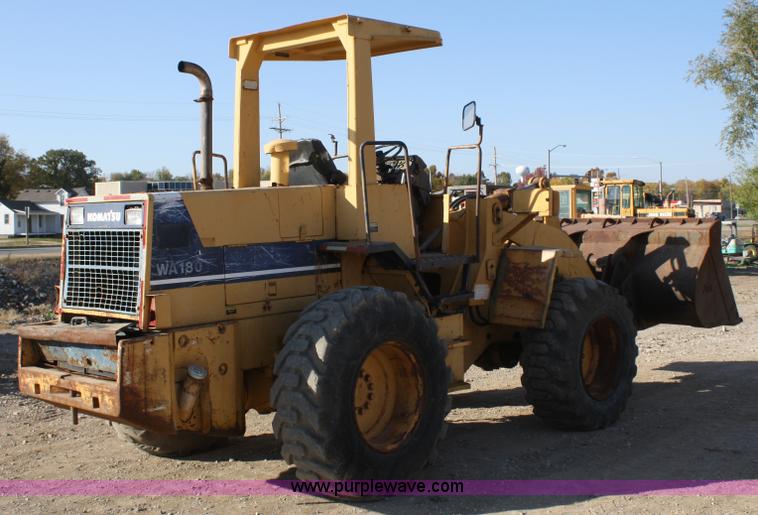 image for item A6538 1996 Komatsu WA180-1 wheel loader