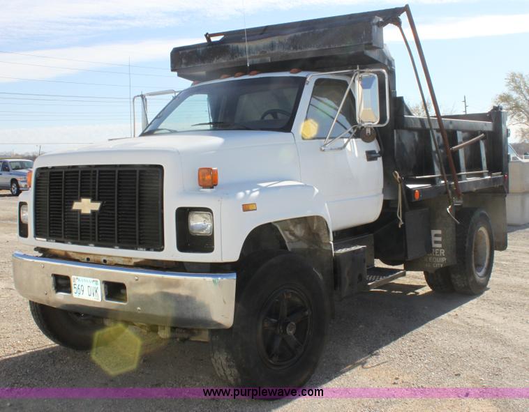 image for item B8663 1990 Chevrolet Kodiak dump truck