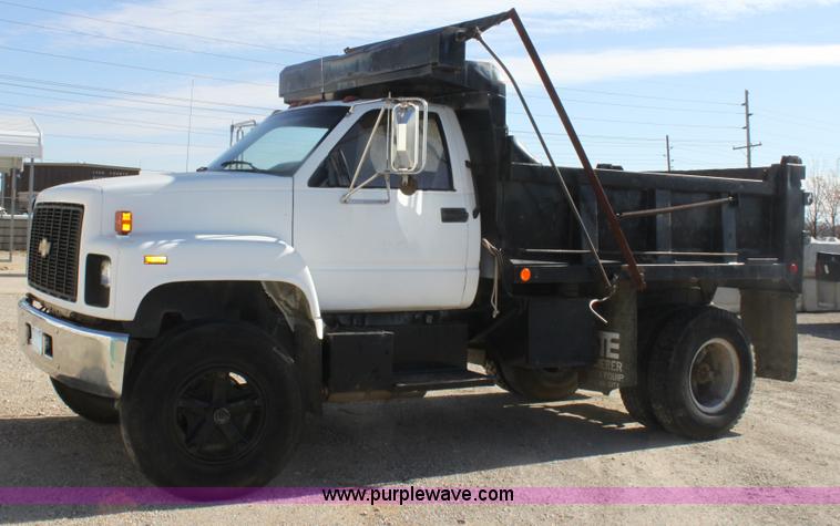 image for item B8663 1990 Chevrolet Kodiak dump truck