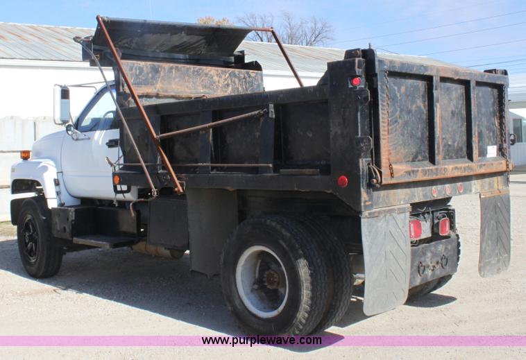 image for item B8663 1990 Chevrolet Kodiak dump truck