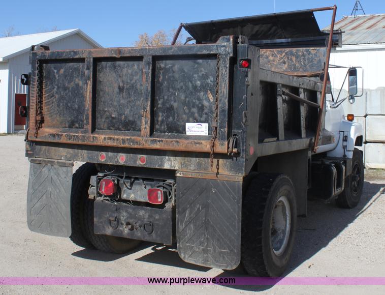 image for item B8663 1990 Chevrolet Kodiak dump truck