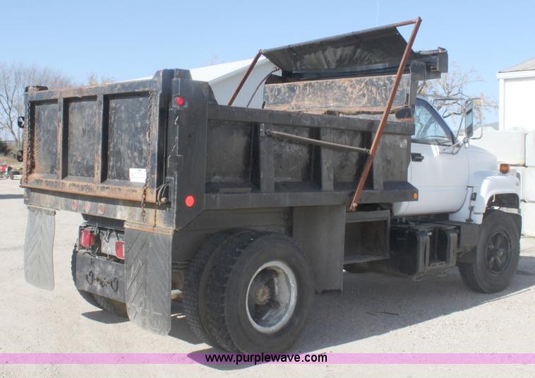 image for item B8663 1990 Chevrolet Kodiak dump truck