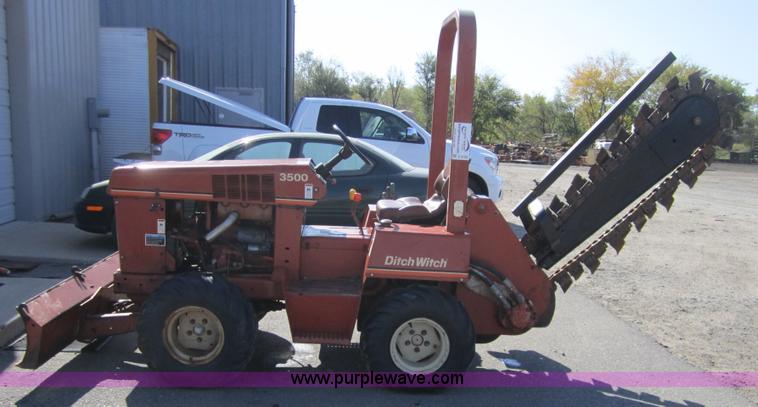 image for item C5120 1988 Ditch Witch 3500 trencher