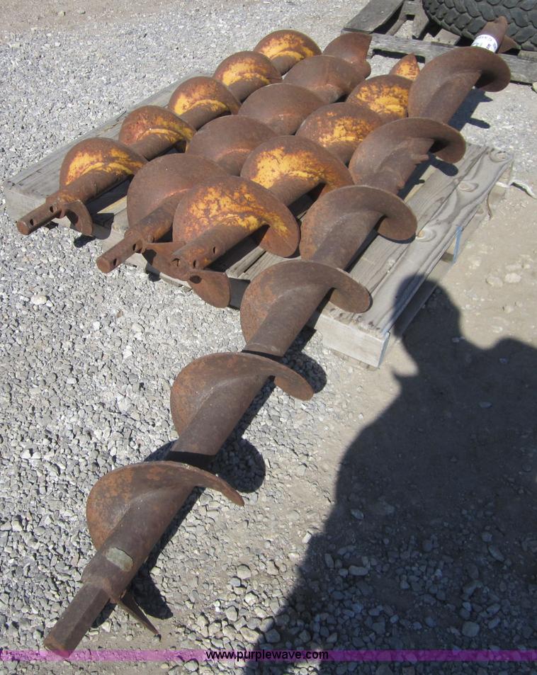 image for item C5123 (5) 4'L x 10" auger sections