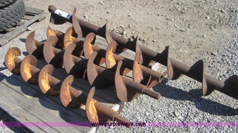 image for item C5123 (5) 4'L x 10" auger sections