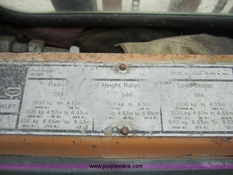 image for item C5157 Case 586D forklift