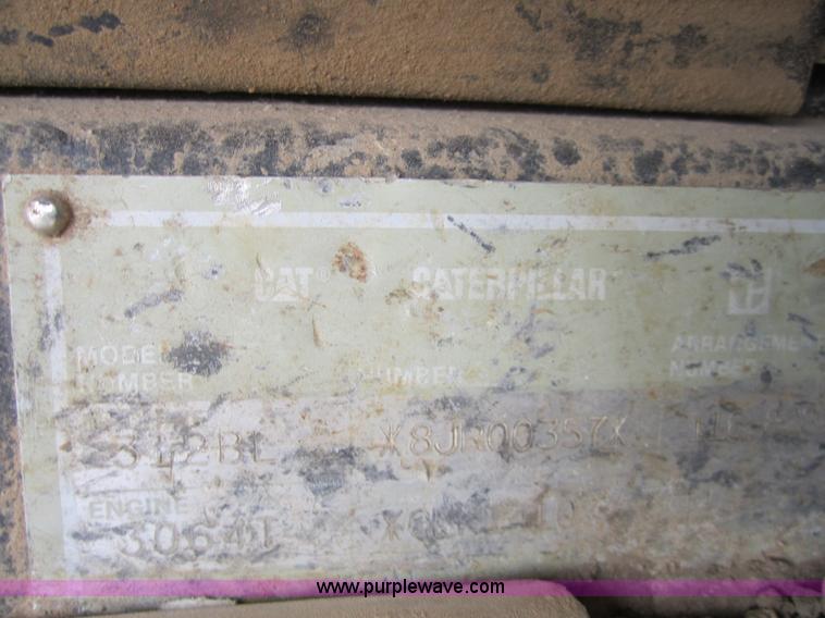 image for item C5159 1997 Caterpillar 312BL excavator