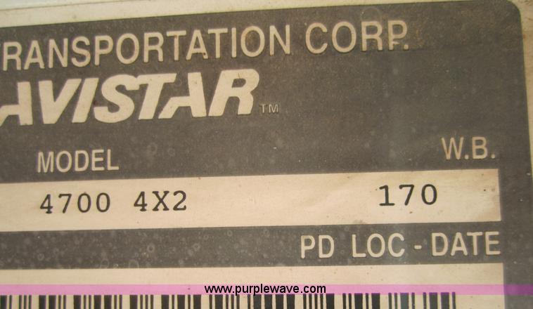 image for item C5217 1997 International 4700 dump truck