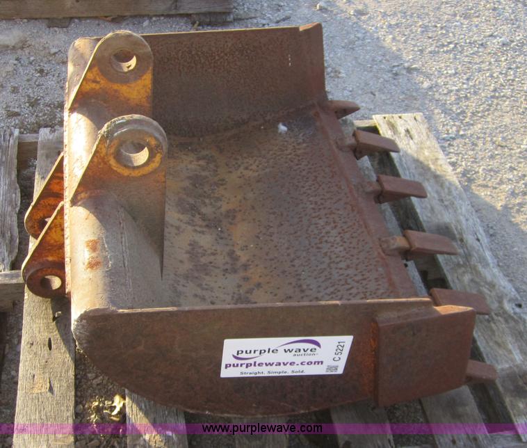 image for item C5221 Case 36" backhoe grave yard bucket