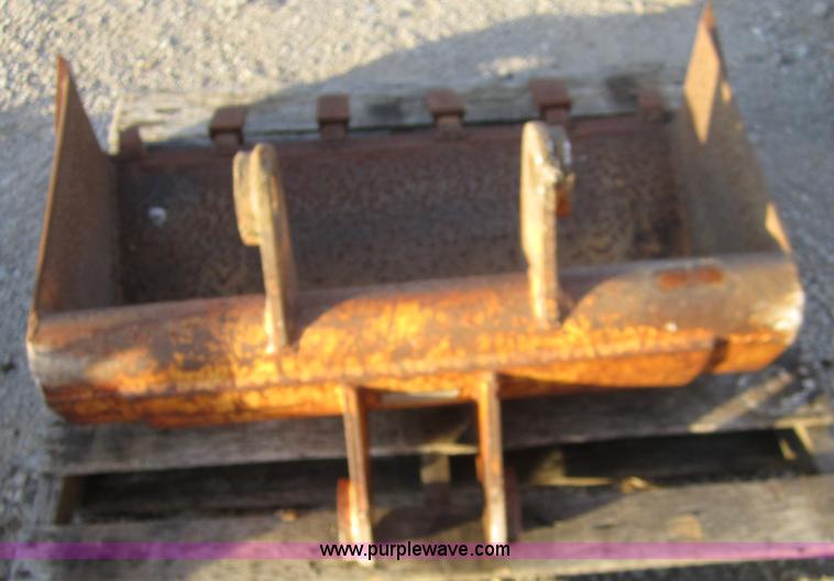 Case 36" backhoe grave yard bucket in Wann, OK Item C5221 sold