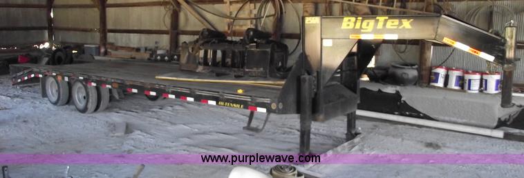 image for item C5711 2008 Big Tex 25GN goose neck trailer
