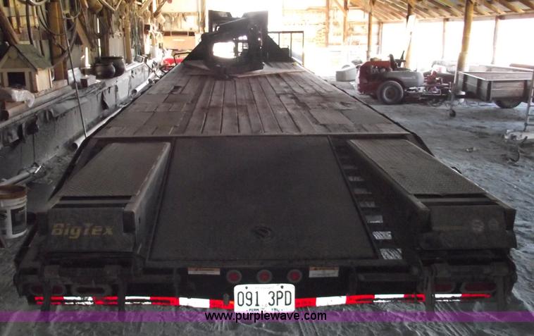 image for item C5711 2008 Big Tex 25GN goose neck trailer