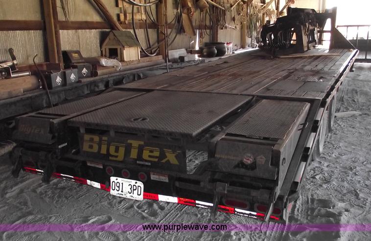 image for item C5711 2008 Big Tex 25GN goose neck trailer