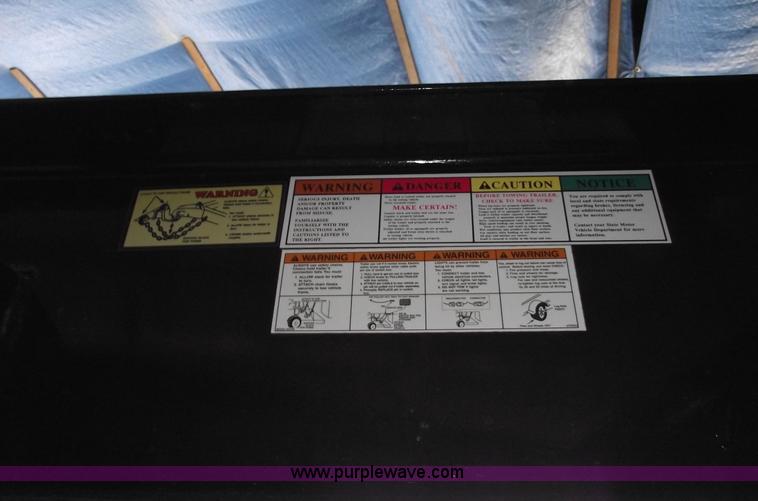 image for item C5711 2008 Big Tex 25GN goose neck trailer