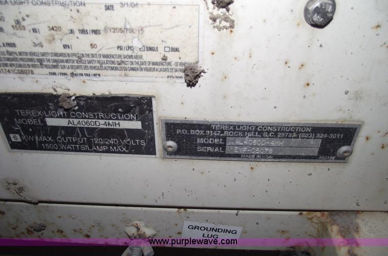 image for item C5712 Amida LA4000 light tower