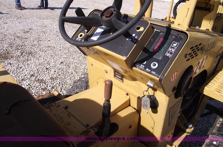 image for item C5754 Vermeer V3550A vibratory plow with backhoe