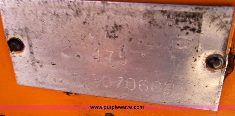 image for item C5755 Case 475 vibratory cable plow