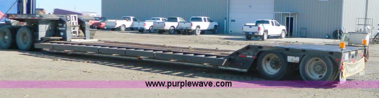 image for item D8607 1991 Trail King TK50 detach trailer