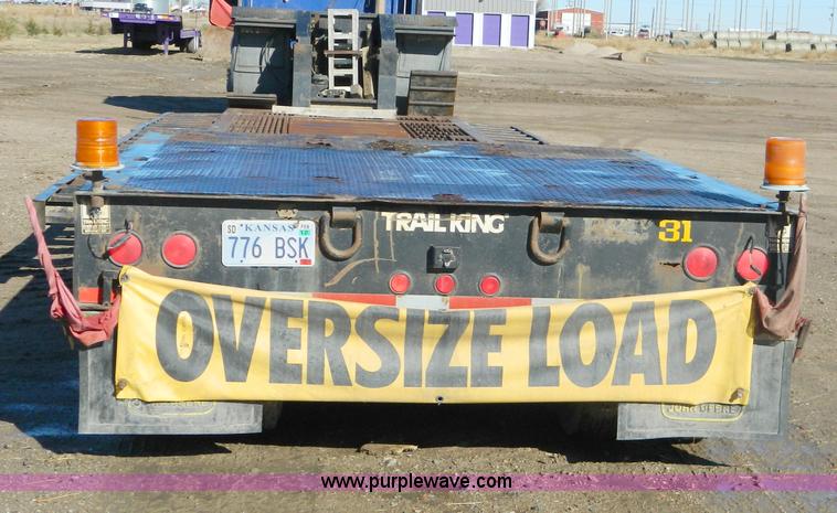 image for item D8607 1991 Trail King TK50 detach trailer