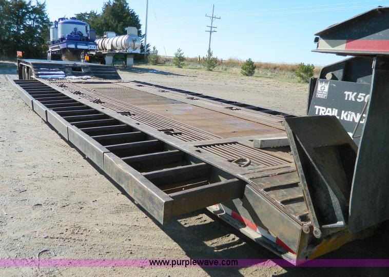 image for item D8607 1991 Trail King TK50 detach trailer