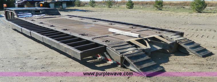 image for item D8607 1991 Trail King TK50 detach trailer