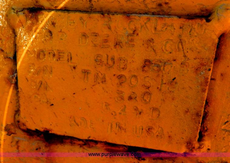 image for item D8609 1988 John Deere 850B Long Track dozer